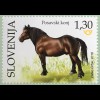 Slowenien Slovenia 2018 Nr. 1321-23 Einheimische Farmtiere Nutztiere Schaf Pferd