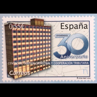 Spanien España 2018 Nr. 5292 30 Jahre zentrales Grundbuchamt
