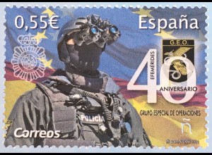Spanien España 2018 Nr. 5293 G.E.O. 40 Jahre Spezialeinheit