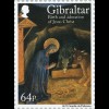Gibraltar 2018 Block 137 Weihnachten: Geburt und Verehrung Christi