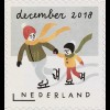 Niederlande 2018 Nr. 3737-82 Dezembermarken Schlittschuhe Geschenke Weihnacht