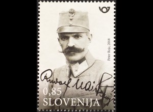 Slowenien Slovenia 2018 Neuheit General Maister Soldat des 1. Weltkrieges