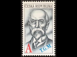 Tschechische Republik 2018 Nr 1012 T.G. Masaryk Philosoph Schriftsteller Politik