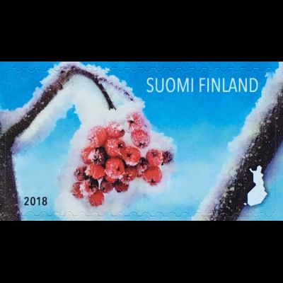 Finnland Finland 2018 Nr. 2609 Schneebeeren Wintermotiv 