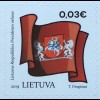 Litauen Lithuania 2018 Nr 1300-02 Freimarken Flaggen 