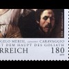 Österreich 2019 Nr. 3452 Carvaggio Michelangelo Merisi italiensicher Maler Kunst