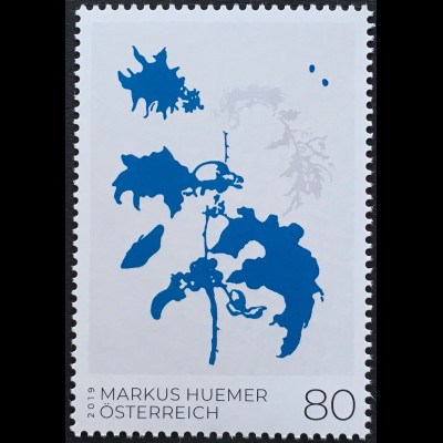 Österreich 2019 Nr. 3454 Markus Huemer beliebter Künstler Moderne Kunst