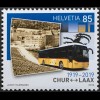 Schweiz 2019 Nr. 2589-90 100 Jahre Postauto Linien Chur Laax Brig Dornodossola 