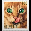Schweiz 2019 Nr. 2594-97 Tierfreunde Hund Katze Pferd Hase Tier Fauna