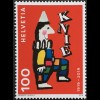 Schweiz 2019 Nr 2584-85 100 Jahre Nationalzirkus Zirkus Knie Tradition und Kunst