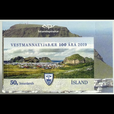 Island Iceland 2019 Neuheit 100 Jahre Vestmannaeyjar Westmännerinseln