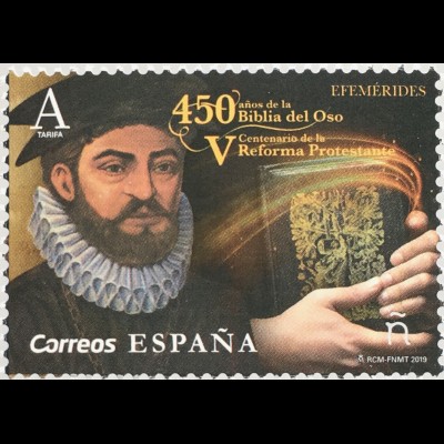 Spanien España 2019 Nr. 5319 450 Jahre Bären Bibel Bibelübersetzung Religion