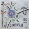 Albanien 2018 Nr. 3592-95 Albanisches Kunstwerk Stickereien Handarbeit Muster