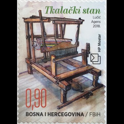Bosnien Herzegowina Kroatische Post Mostar 2018 Nr. 492 Ethnologische Schätze 