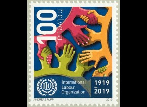 Schweiz 2019 Nr. 2613 100 Jahre Internationale Arbeitsorganisation ILO in Genf