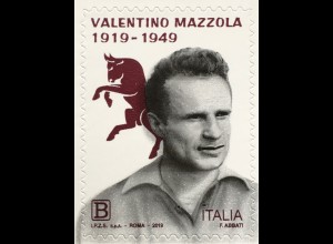 Italien Italy 2019 Nr. 4088 100. Geburtstag von Valentino Mazzola