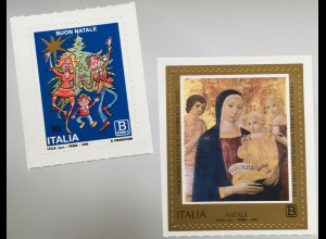 Italien Italy 2018 Nr. 4081-82 Weihnachten Kirchliches Fest Gemälde mit Madonna