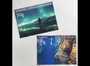 Island Iceland 2019 Nr. 1583-84 Tourismus Reiseziele Natur Landschaften
