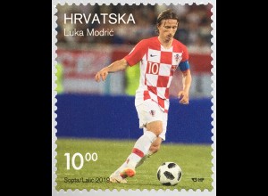 Kroatien Croatia 2019 Nr. 1368 Fußball Fußballspieler Ballsport 