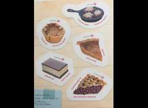 Kanada Canada 2019 Nr. 3723-27 Desserts aus Kanada Nachspeißen Süßspeisen Essen