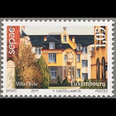Luxemburg 2019 Nr. 2205 SEPAC Wohnhäuser Zusammenschluß Postunternehmen