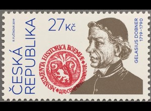 Tschechische Republik 2019 Nr. 1027 300. Geburtstag von Gelasius Dobner