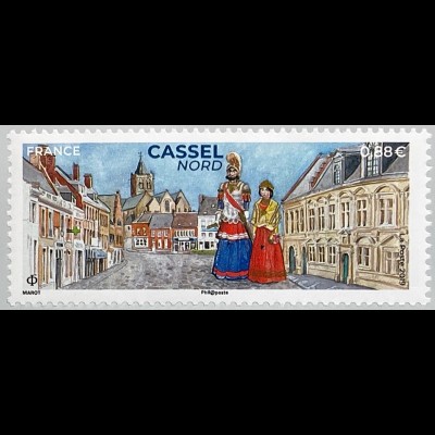 Frankreich France 2019 Nr. 7358 Cassel Nord Trachten Brauchtum Geschichte