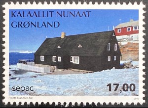 Grönland 2019 Nr. 828 SEPAC Gemeinschaftsausgaben Häuser Architektur 