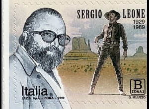 Italien Italy 2019 Nr. 4112 Sergio Leone berühmter italienischer Regisseur
