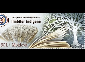 Moldawien Moldova 2019 Nr. 1102 Internationales Jahr der indigenen Sprache 