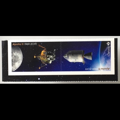 Kanada Canada 2019 Nr. 3743-44 50 Jahre Mondlandung Apollo 11 Neil Armstrong