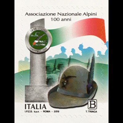 Italien Italy 2019 Nr. 4117 Alpini Nationaler Alpinverband Bergsteigen Tourismus