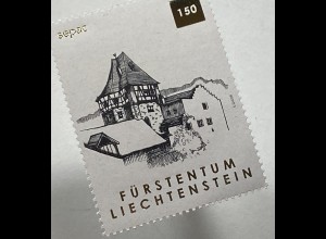 Liechtenstein 2019 Nr. 1950 Alte Wohngebäude Sepac Rotes Haus Egon Rheinberger