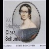 Bund BRD Ersttagsbrief FDC 5. September 2019 Nr. 3493 Geburtstag Clara Schumann.