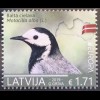 Lettland Latvia 2019 Nr 1072-73 Einheimische Vogelarten Bachstelze Europaausgabe