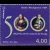 Bosnien Herzegowina Kroatische Post Mostar 2019 Nr. 509-10 Leonardo da Vinci 