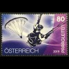 Österreich 2018 Nr. 3489-91 Sport Luft Paragleiten Fallschirmspringen Segelflug