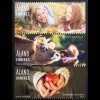 Aland 2019 Nr. 475-77 Erntedankfest Religiöses Fest im Herbst Familie Tiere 
