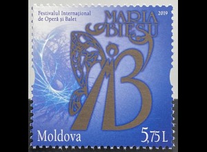 Moldawien Moldova 2019 Nr. 1116 Internationale Opern und Ballettfestival