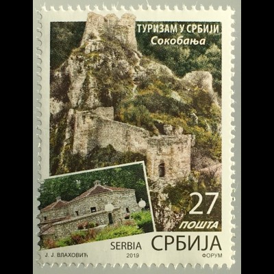 Serbien Serbia 2019 Nr. 889 Tourismus in Serbien Sokobanja Urlaub Reisen 