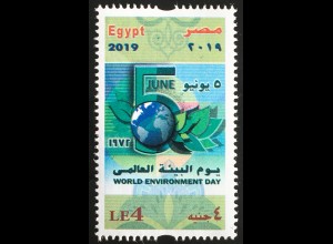 Ägypten Egypt 2019 Nr. 2624 Weltumwelttag Ökologie Umweltschutz