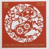 Liechtenstein 2019 Nr 1966 Chinesische Tierkreiszeichen Jahr der Ratte Goldfolie