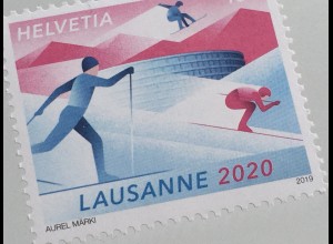 Schweiz 2019 Nr. 2637 Olympische Jugend-Winterspiele 2020 in Lausanne Sport