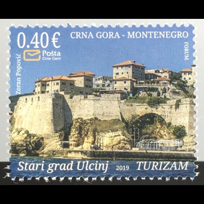 Montenegro 2019 Nr.436 Altstadt Ulcinj Tourismus alte Burg Bewohner Albaner
