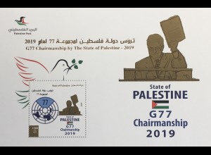 Palästina State of Palestine 2019 Block 79 G77 Präsidentschaft Chairmanship 