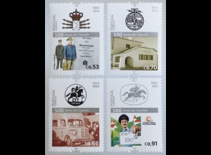 Portugal 2019 Nr. 4553-58 Postbeförderung Postverkehr Briefe schreiben