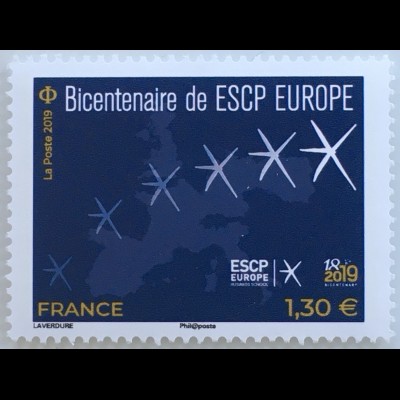 Frankreich France 2019 Nr. 7470 200 Jahre Wirtschaftshochschule ESCP Europe
