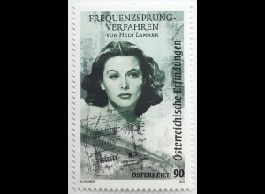 Österreich 2020 Nr. 3501 Hedi Lamar Hollywoodlegende Erfinderin Frequenzsprung