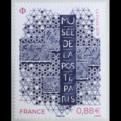 Frankreich France 2019 Nr. 7489 Wiedereröffnung des Postmuseums Paris