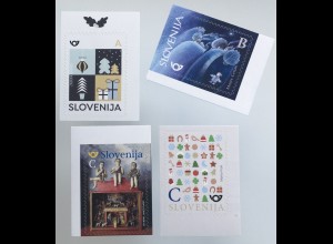 Slowenien Slovenia 2019 Neuheit Weihnachten Neujahr aus Markenheft